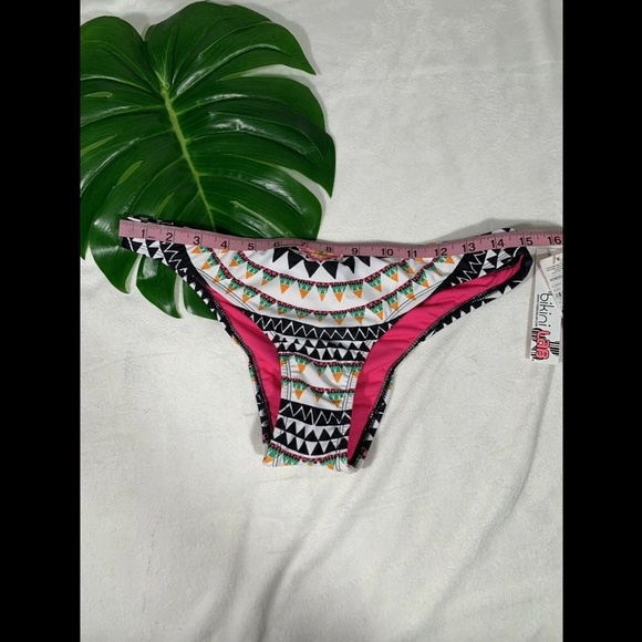 NWT $32 Bikini Lab Empire Fun Skimpy Hipster Bikini Bottoms [ SZ Large‎ ] - Picture 3 of 8